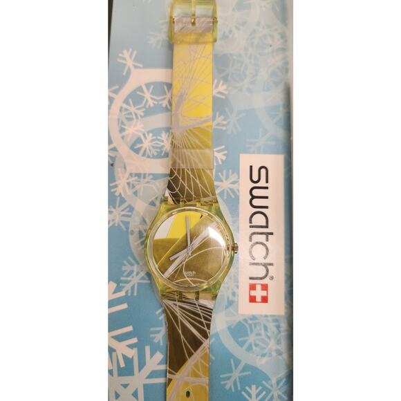 Vintage Swatch watch SPYRAL GJ119 New in box with paperwork - Picture 3 of 9